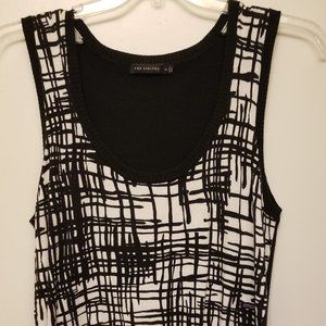 The Limited Black & White Sweater Vest